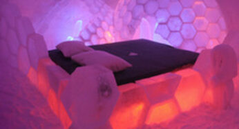 Visit the Ice Hotel at Balea Lac